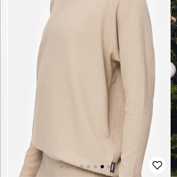 stronger cush ribbed beige lounge set - Picture 7 of 10